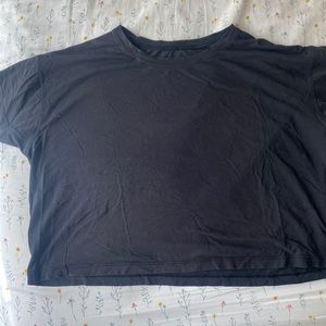 Black Lululemon Cropped Top